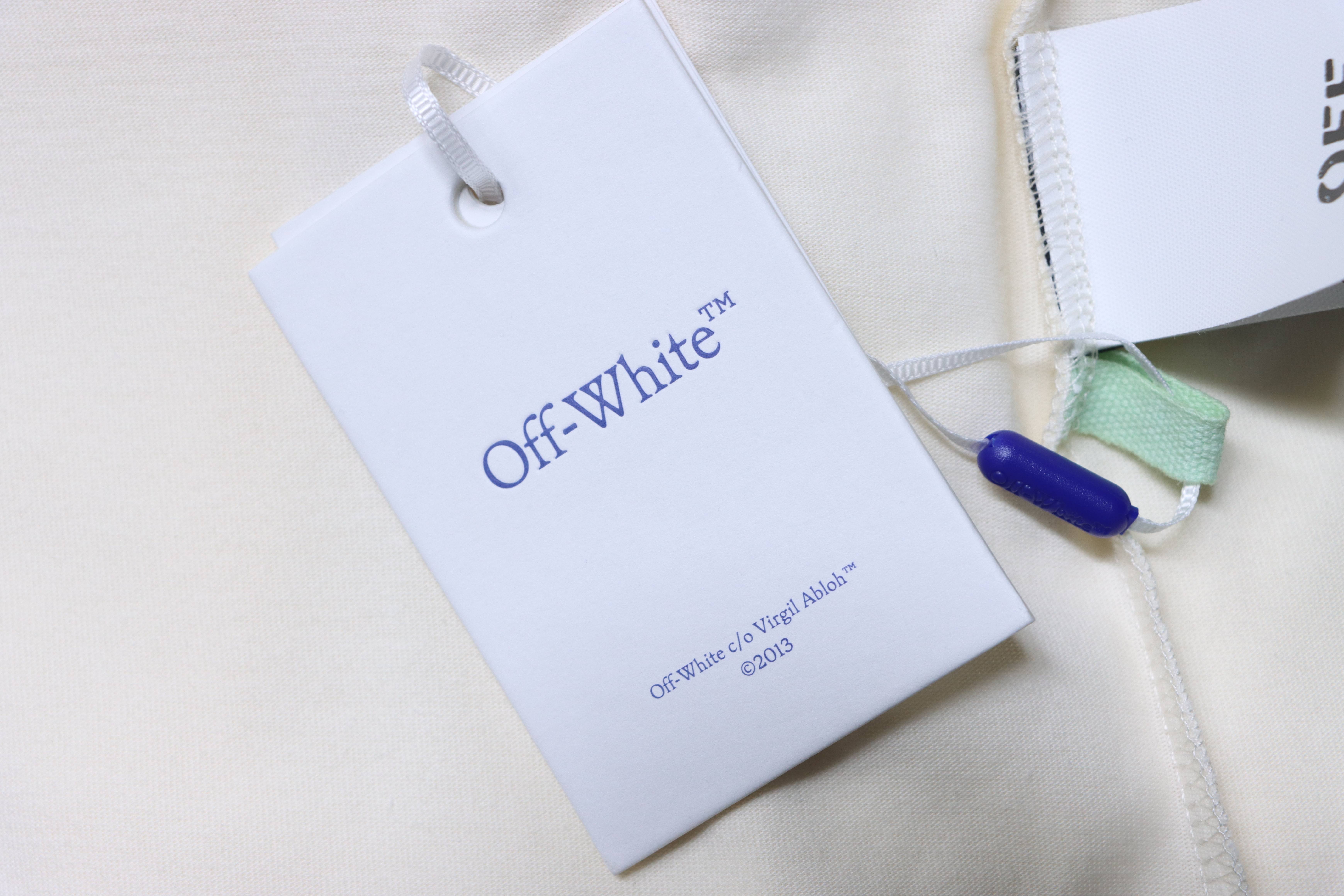 Off-White Oil Painting Graphic T-Shirt White H150
