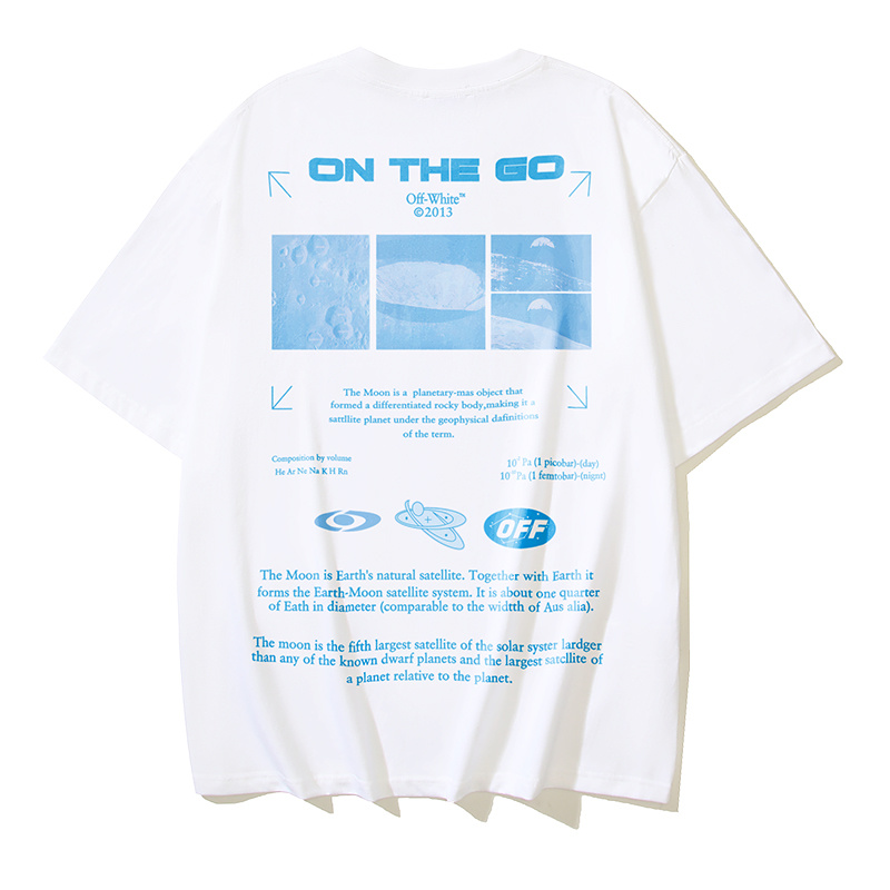 Off-White On The Go Moon Graphic Heavyweight T-Shirt H110 174