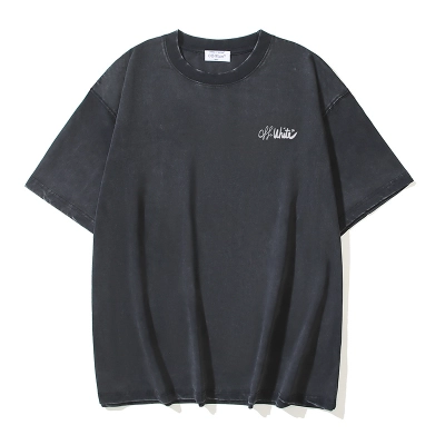 Off-White Overlapping Letter Washed Heavyweight T-Shirt H120 1393 02