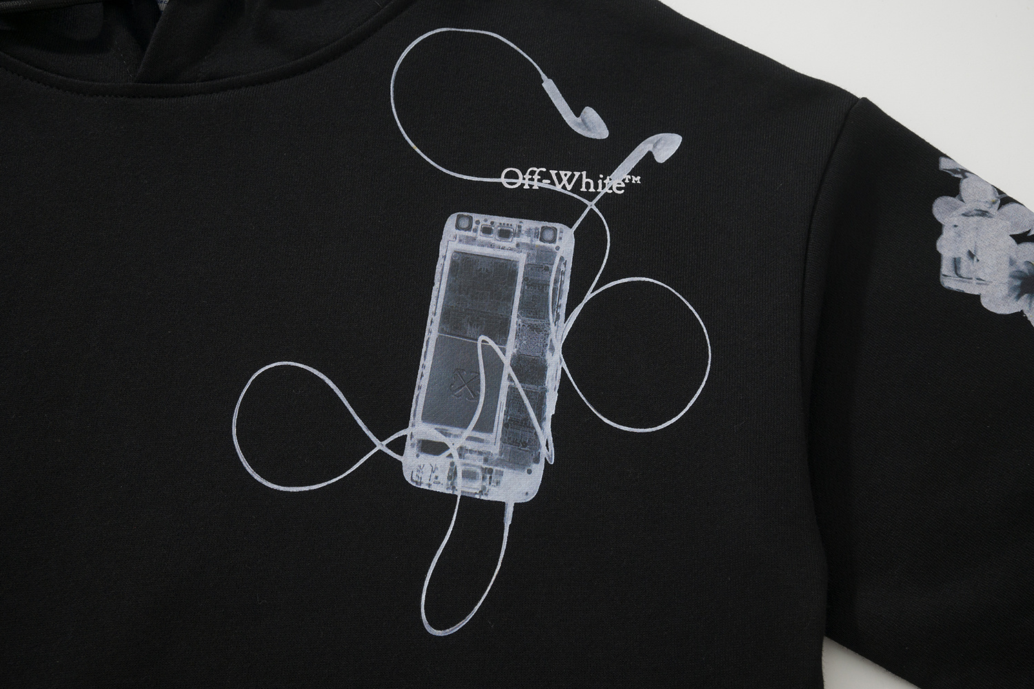 Off-White Oversized Black Brown Graphic   Sweatshirt 878