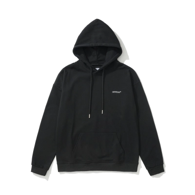 Off-White Oversized Black Green Graphic  Sweatshirt 880 02