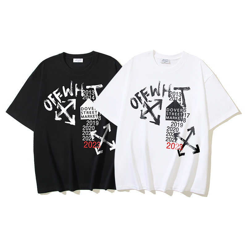 Off-White Painting Arrow 2013-2023 Heavyweight T-Shirt H100 1135