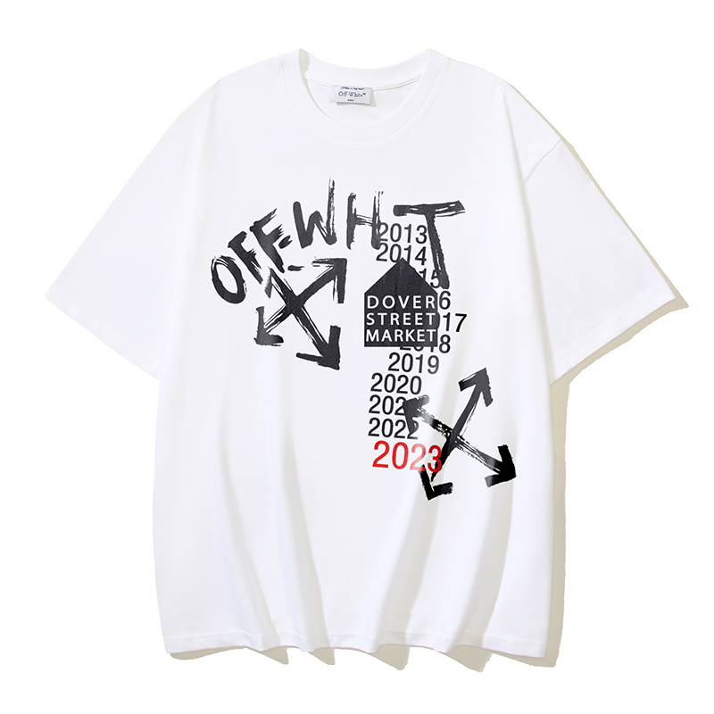 Off-White Painting Arrow 2013-2023 Heavyweight T-Shirt H100 1135