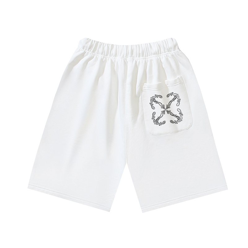 Off-White Paisley Arrow Heavyweight Shorts 1012