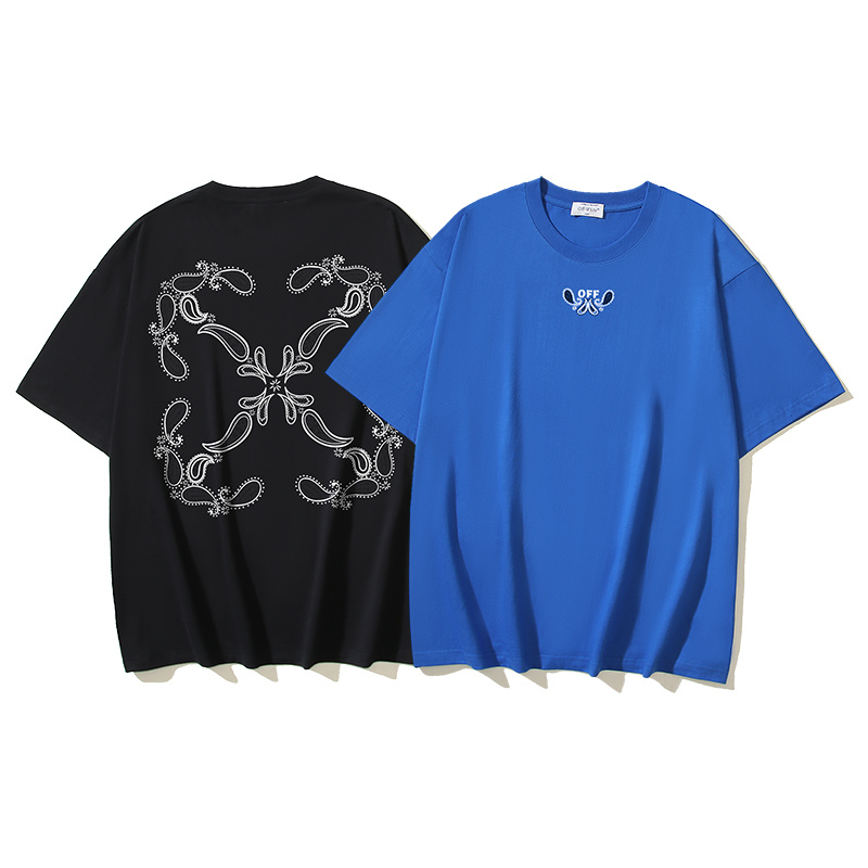 Off-White Paisley Arrow Heavyweight T-Shirt H100 189