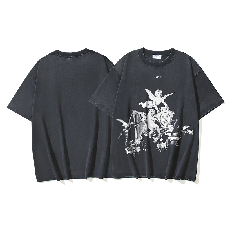 Off-White Putti Angel Washed Heavyweight T-Shirt H120 1143