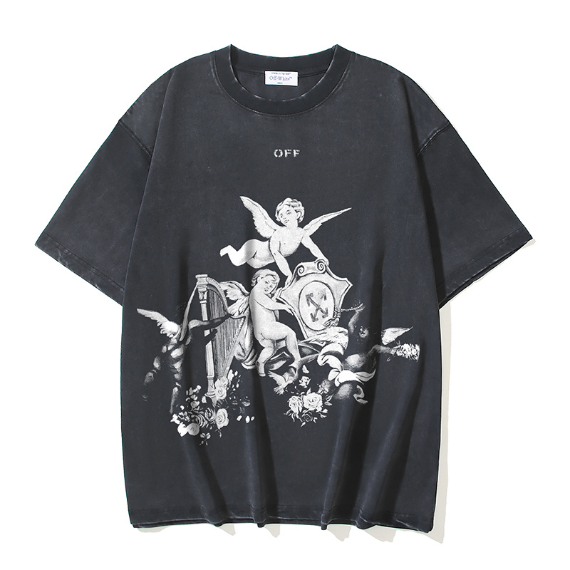 Off-White Putti Angel Washed Heavyweight T-Shirt H120 1143