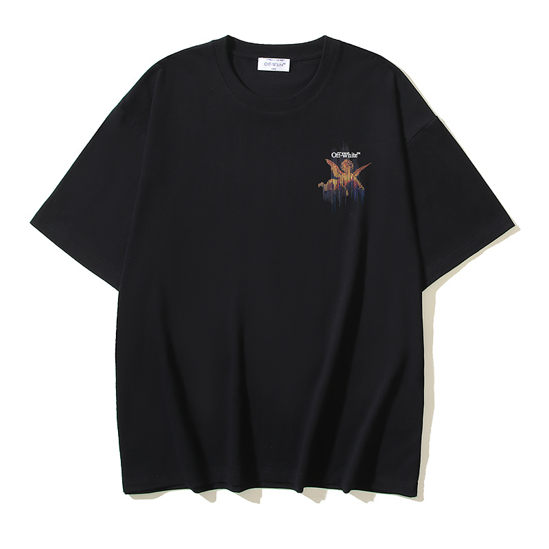 Off-White Putti Colorful Cracked Angel Arrow Heavyweight T-Shirt H110 1192