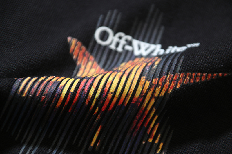 Off-White Putti Colorful Cracked Angel Arrow Heavyweight T-Shirt H110 1192