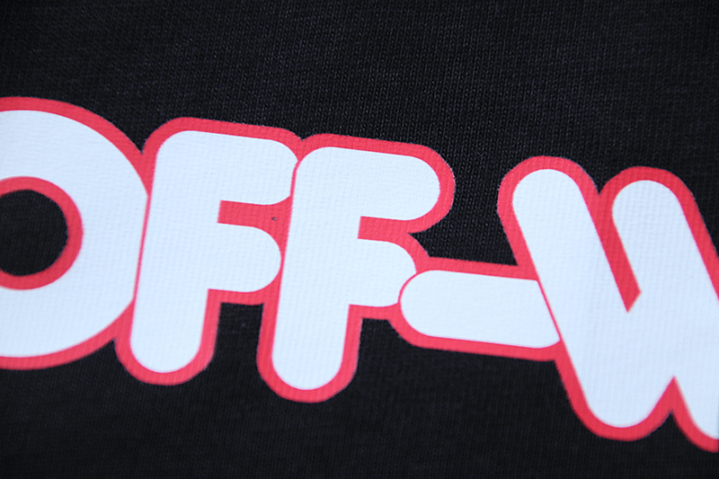 Off-White Red Edge Logo Heavyweight T-Shirt H100 1105