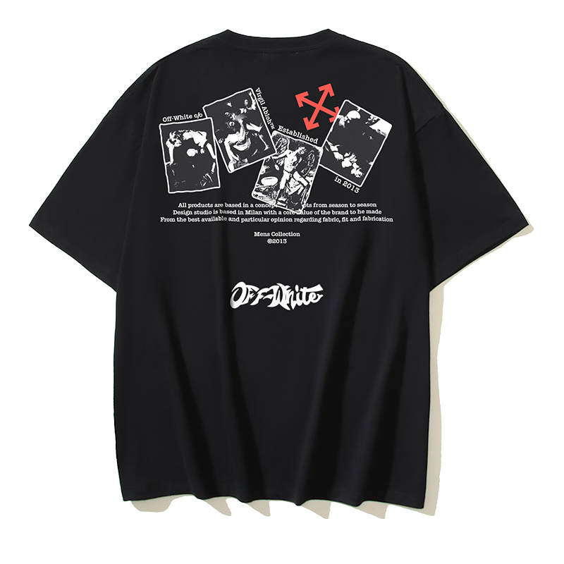 Off-White Religious Arrow Heavyweight T-Shirt 1356