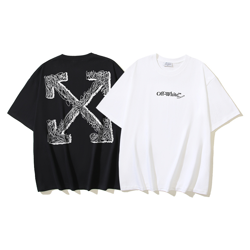 Off-White Rope Arrow Pencil Heavyweight T-Shirt H100 1328