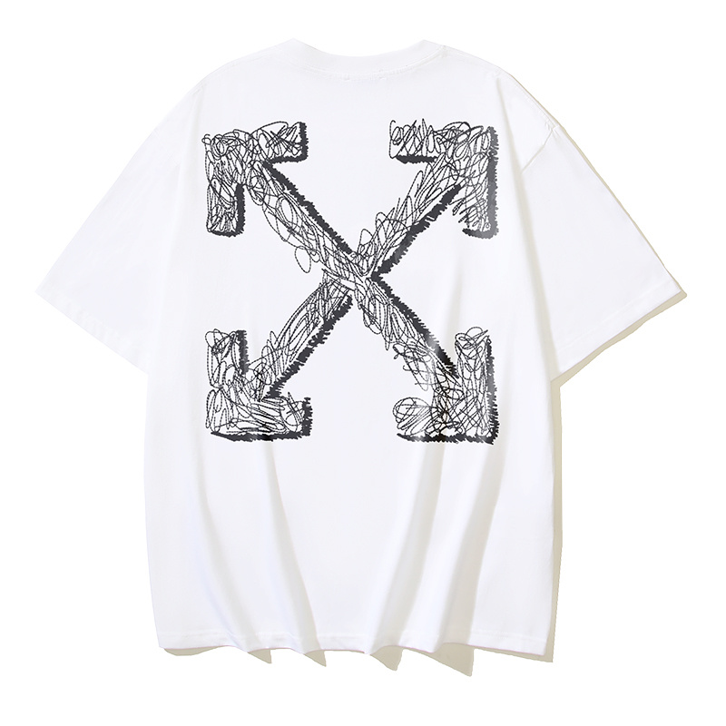 Off-White Rope Arrow Pencil Heavyweight T-Shirt H100 1328