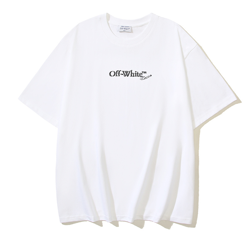 Off-White Rope Arrow Pencil Heavyweight T-Shirt H100 1328