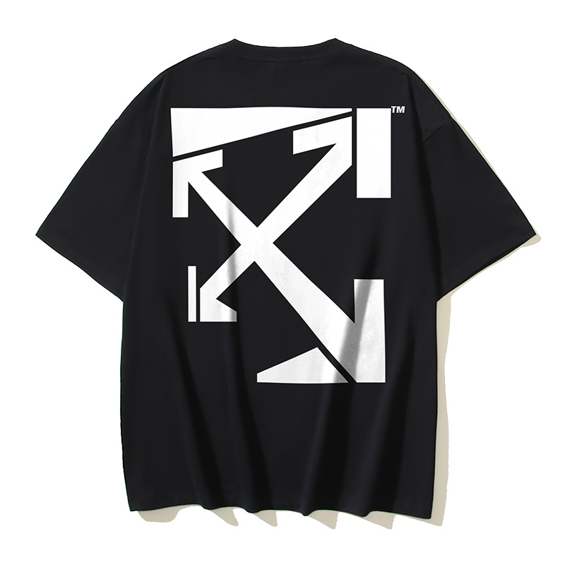 Off-White Run Arrow Geometric Arrow Heavyweight T-Shirt H110 1330
