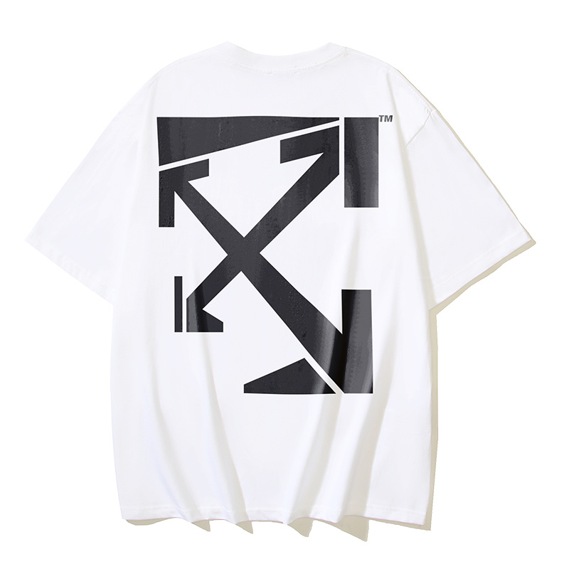 Off-White Run Arrow Geometric Arrow Heavyweight T-Shirt H110 1330
