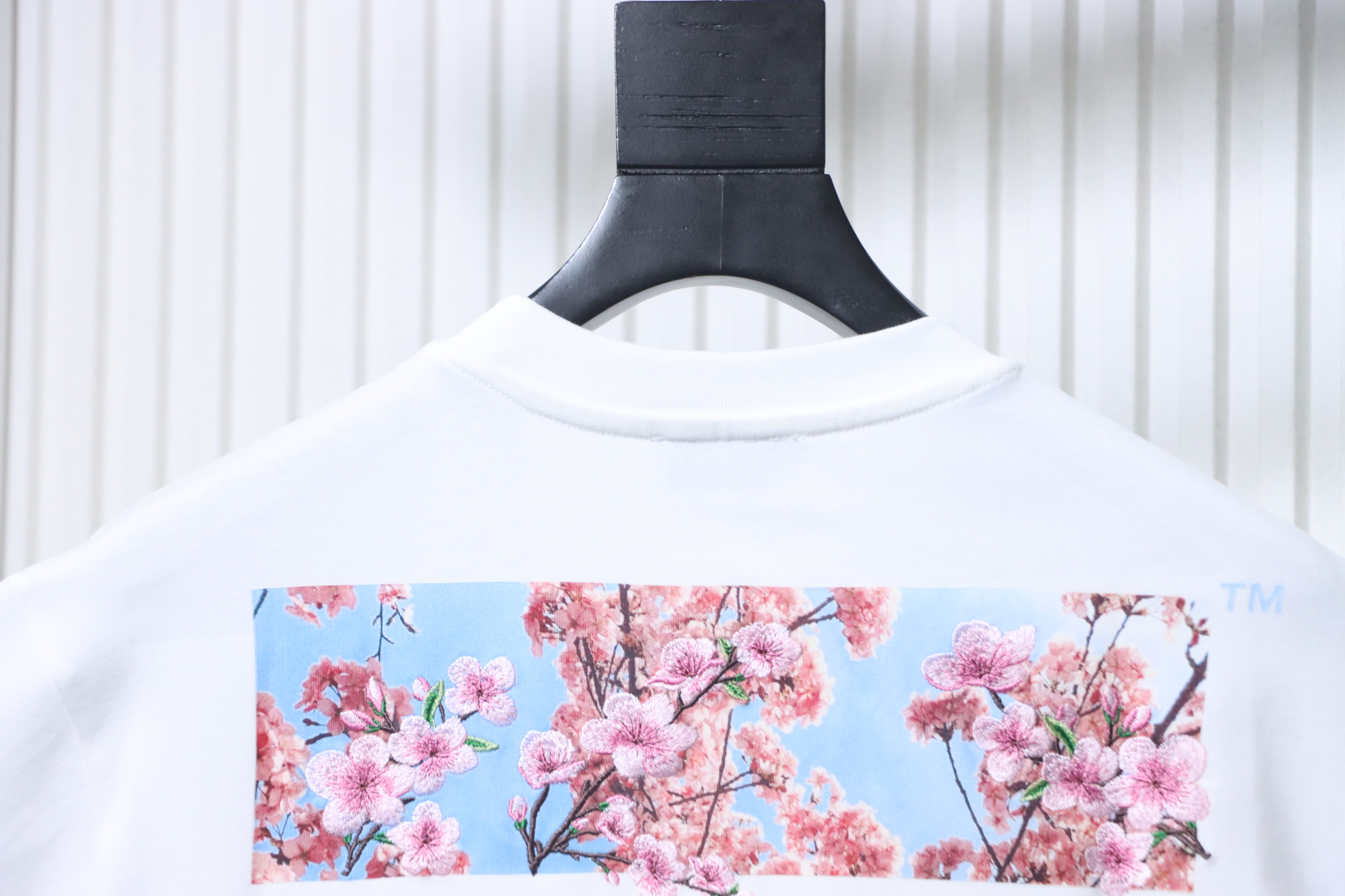 Off-White Sakura Embroidery T-Shirt H170
