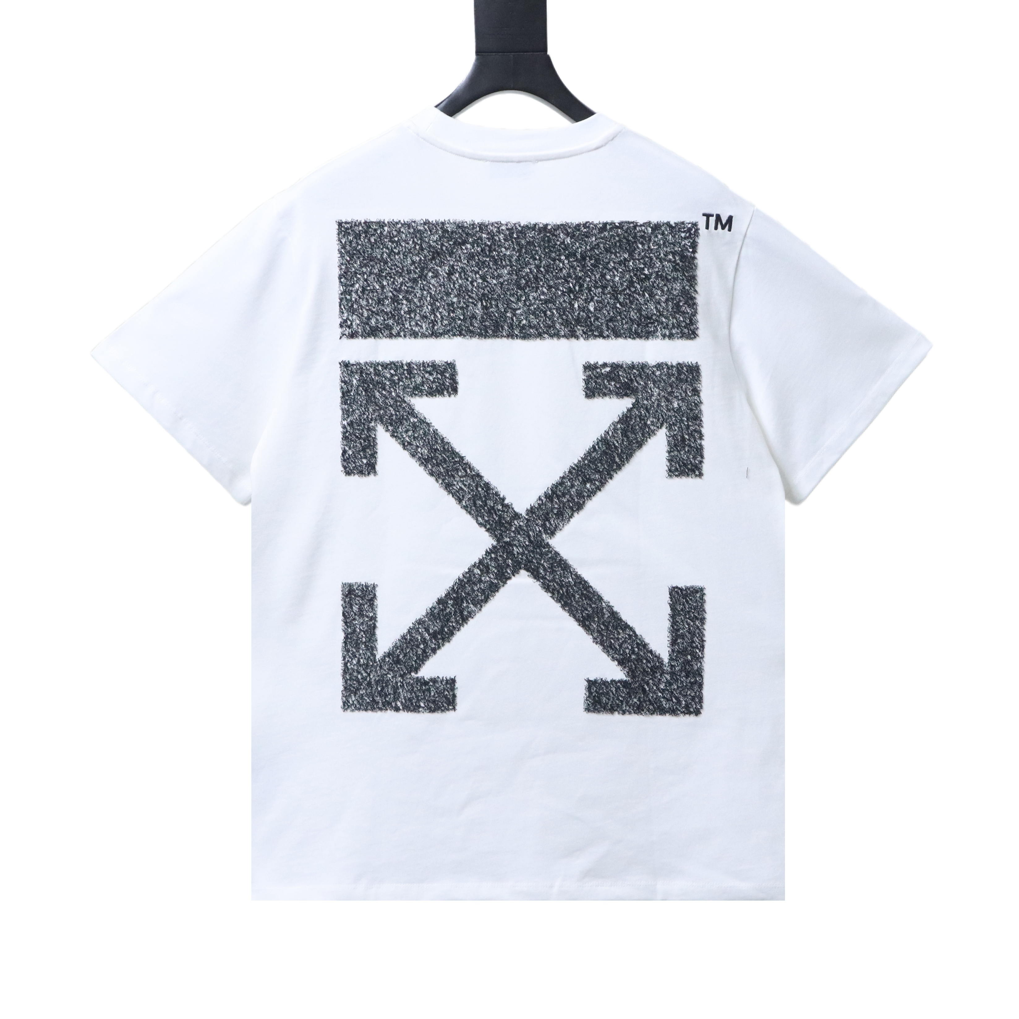 Off-White Sandblasted Arrow Silver Fragment T-Shirt H160