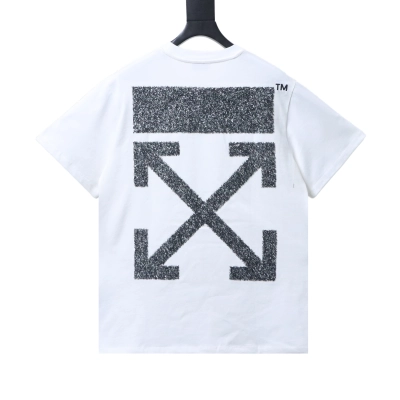 Off-White Sandblasted Arrow Silver Fragment T-Shirt H160 01