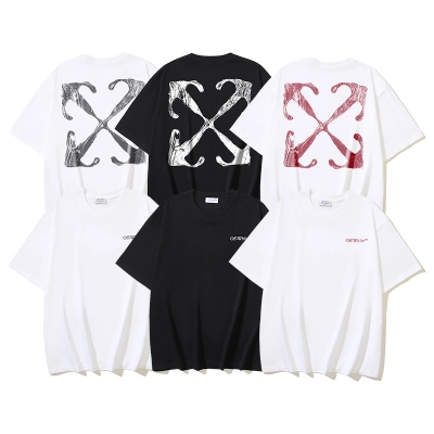Off-White Scratch Arrow Logo Heavyweight T-Shirt H100 182 01