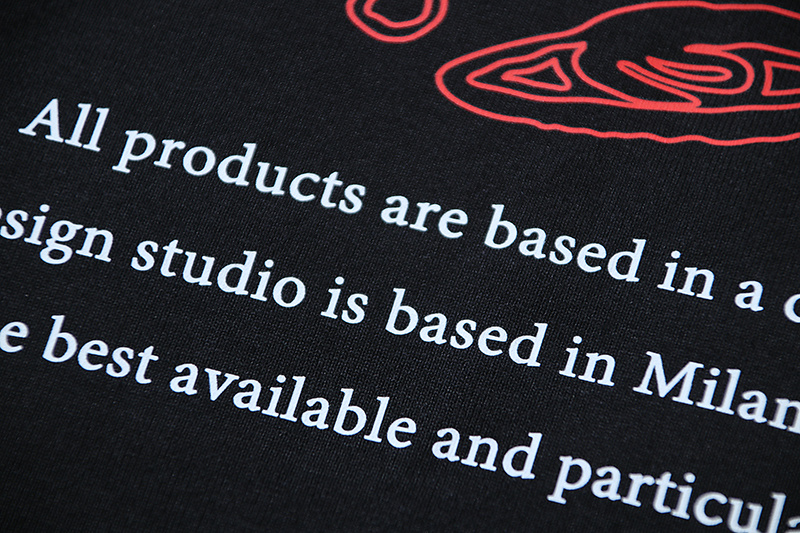 Off-White Script Outline Letter Heavyweight T-Shirt H100 1121
