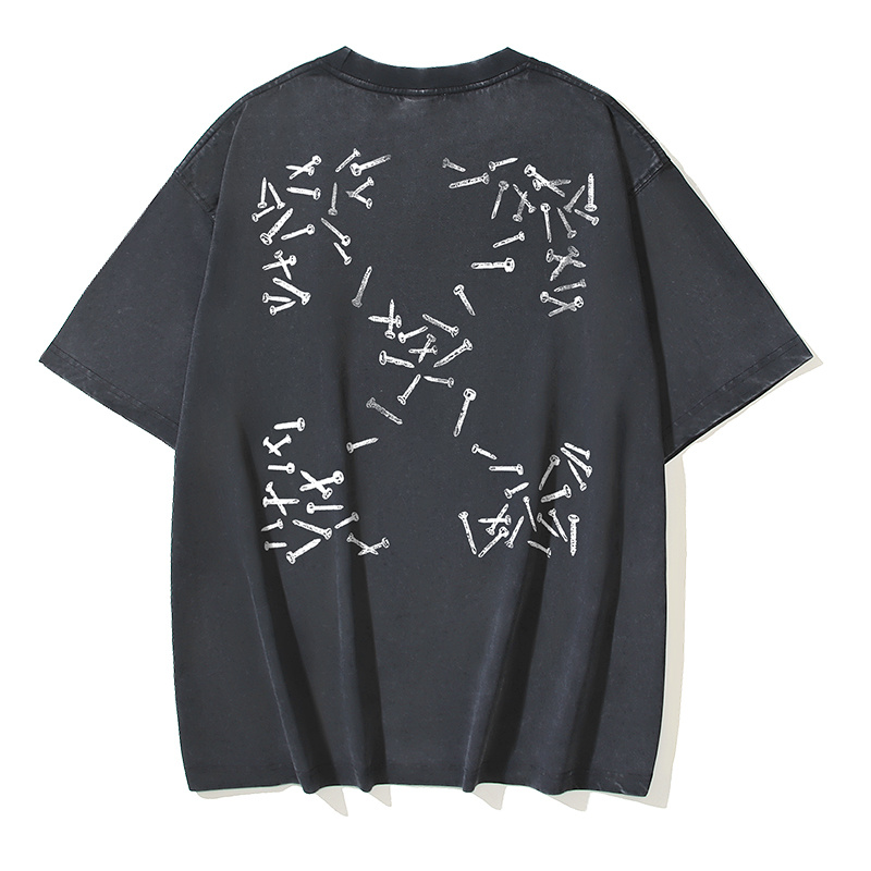 Off-White Self-Tapping Screw Arrow Washed Heavyweight T-Shirt H120 1201