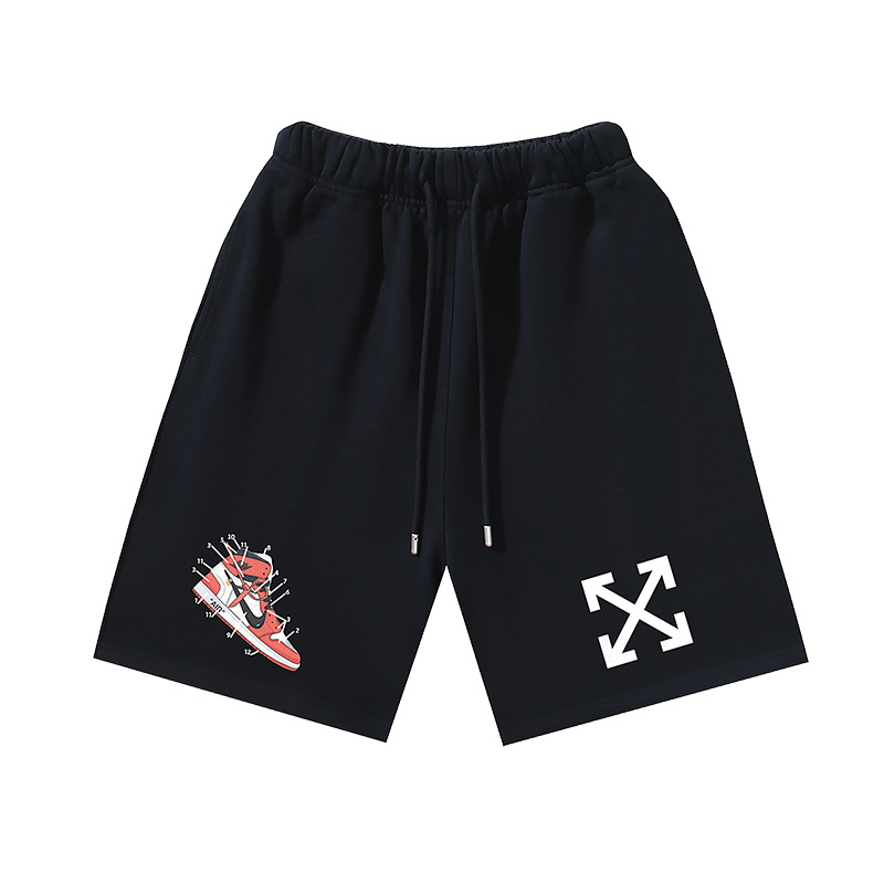 Off-White Sneaker Collaboration Arrow Heavyweight Shorts 1013