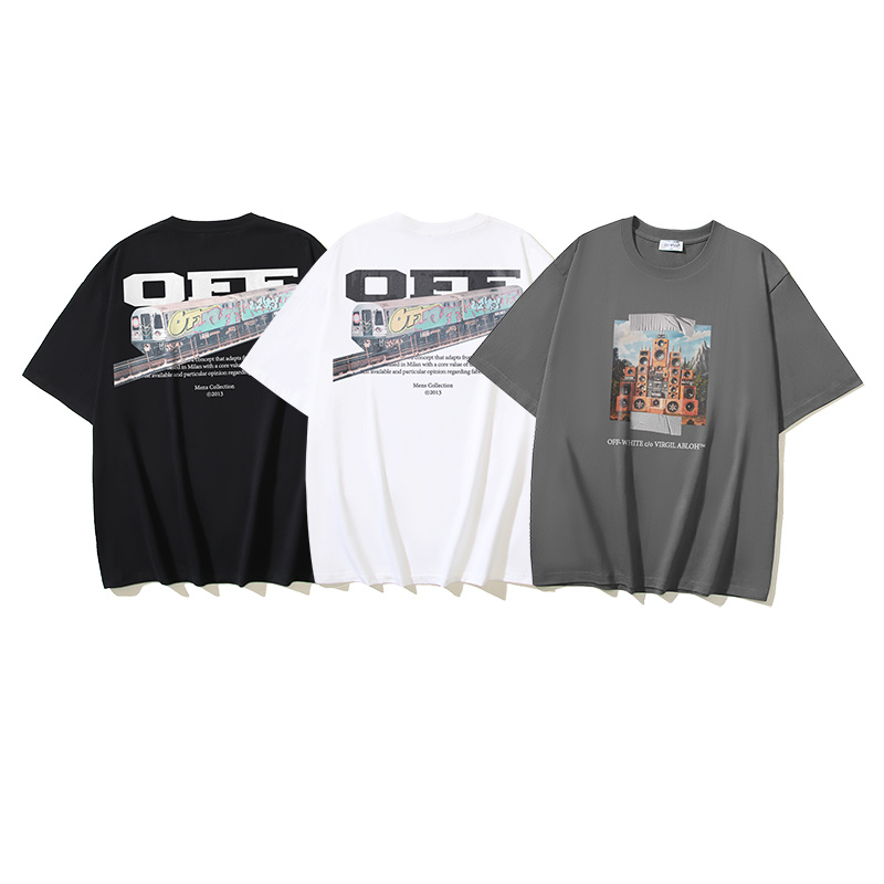 Off-White Speaker Train Heavyweight T-Shirt H110 1322