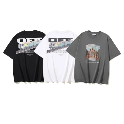 Off-White Speaker Train Heavyweight T-Shirt H110 1322 01