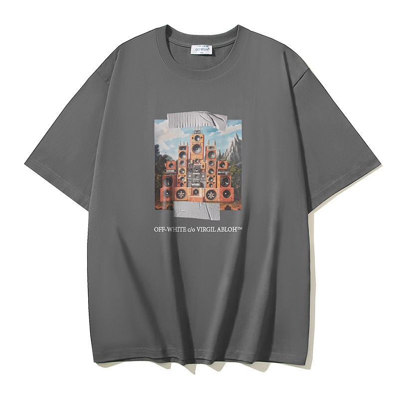 Off-White Speaker Train Heavyweight T-Shirt H110 1322