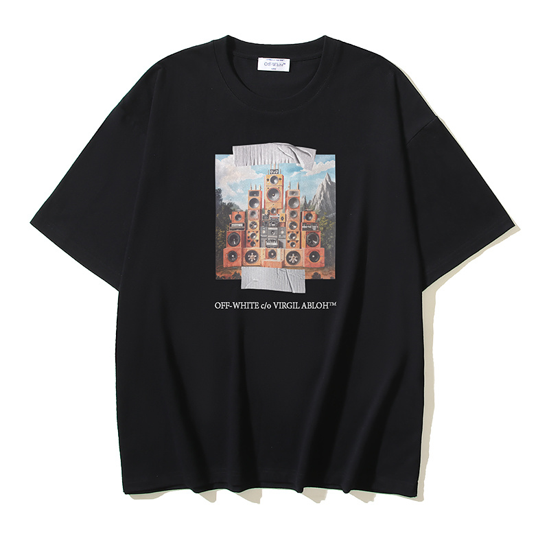 Off-White Speaker Train Heavyweight T-Shirt H110 1322