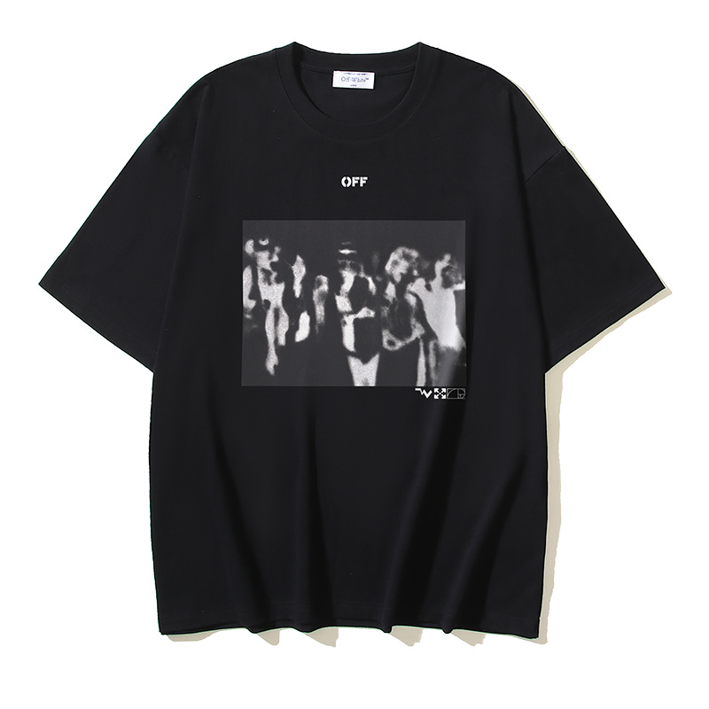 Off-White Spray Splash Arrow Heavyweight T-Shirt H110 1376