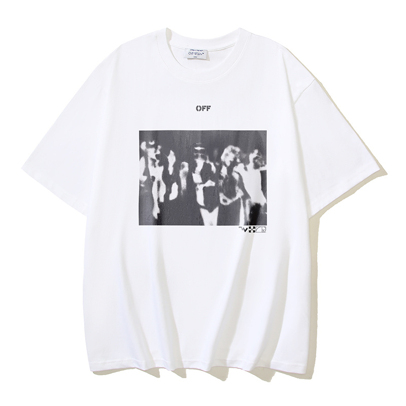 Off-White Spray Splash Arrow Heavyweight T-Shirt H110 1376