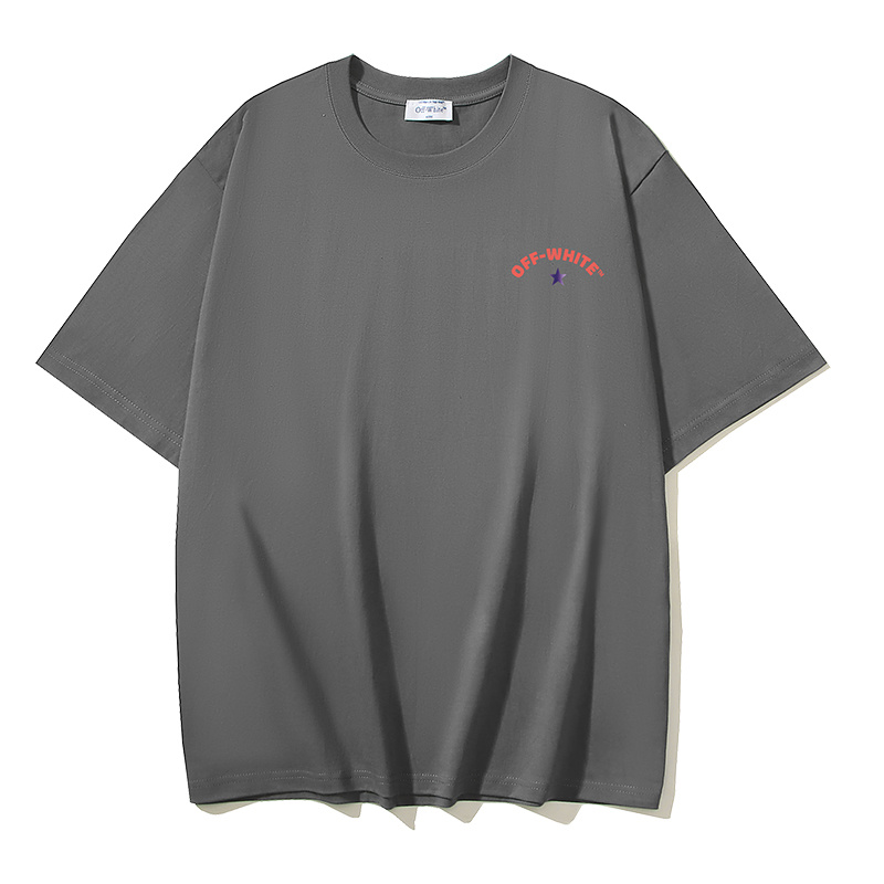 Off-White Star Arrow Designed In Milan Heavyweight T-Shirt H110 1127