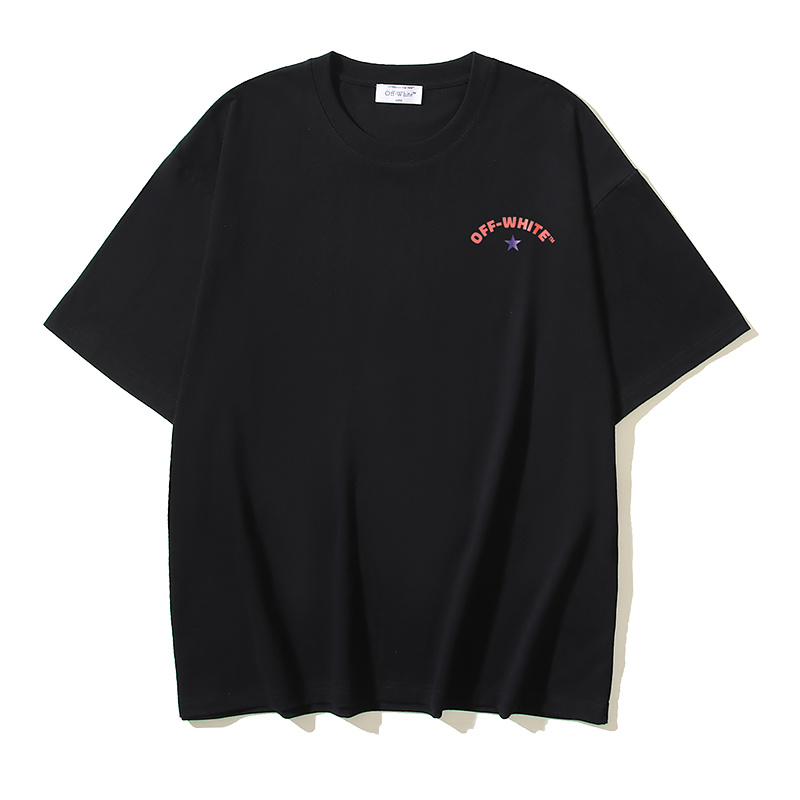 Off-White Star Arrow Designed In Milan Heavyweight T-Shirt H110 1127