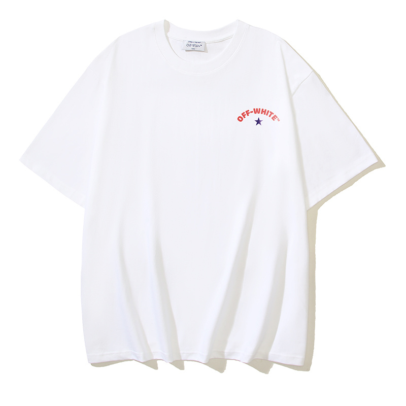 Off-White Star Arrow Designed In Milan Heavyweight T-Shirt H110 1127