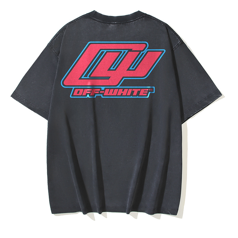 Off-White Star Collaboration Washed Heavyweight T-Shirt H120 1366