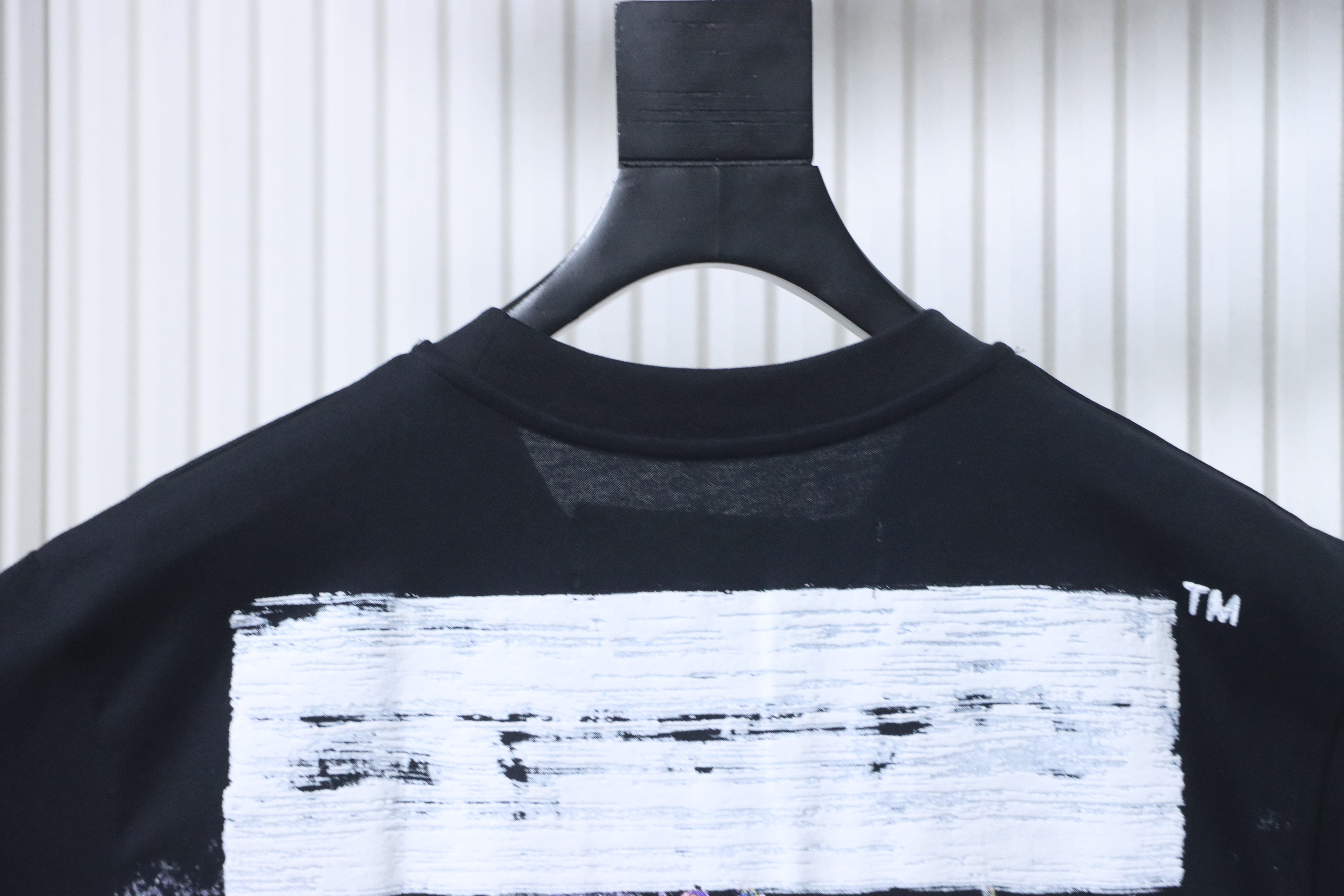 Off-White Starry Firework Ink Splash Arrow T-Shirt 3 H150