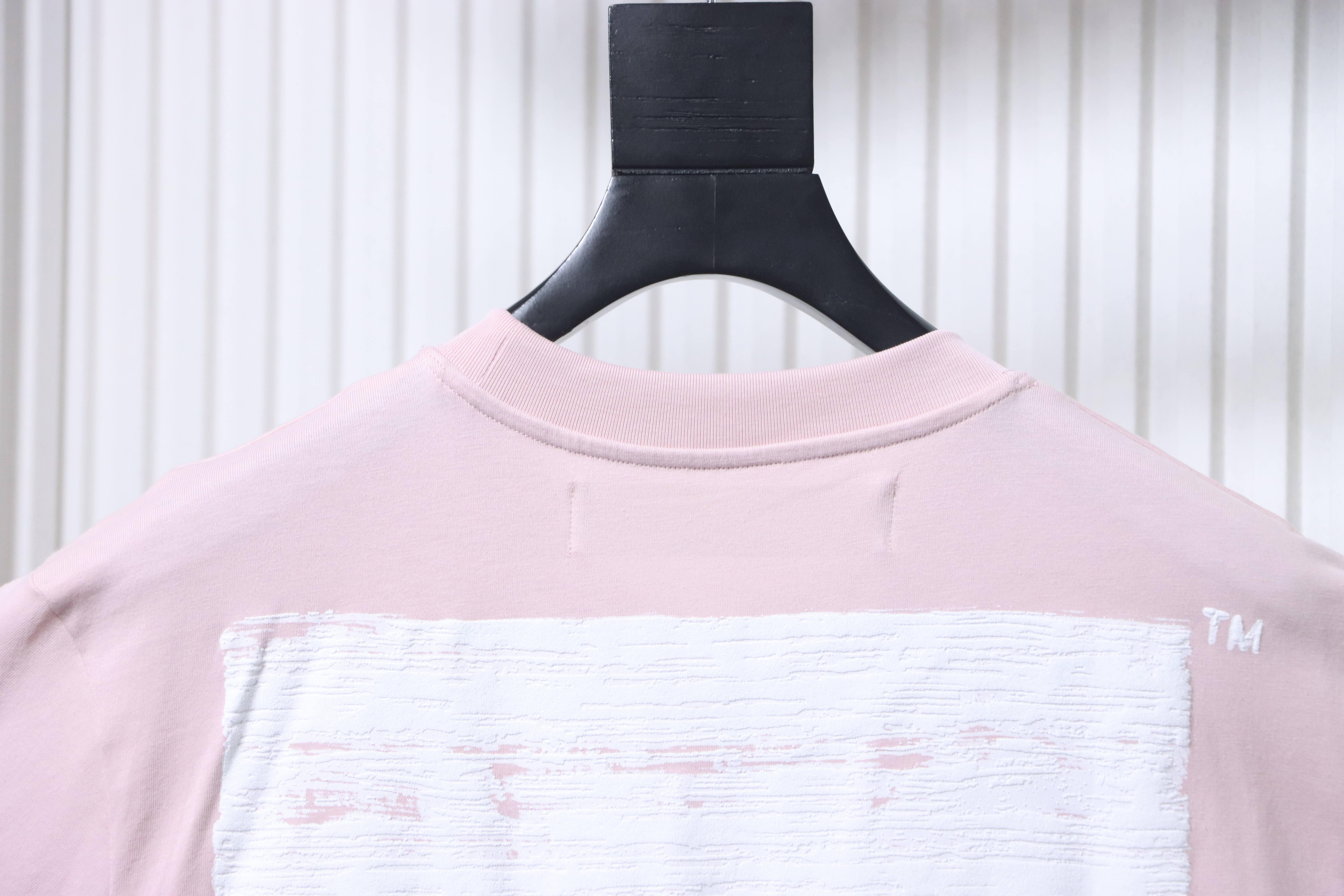 Off-White Starry Firework Ink Splash Arrow T-Shirt White H150