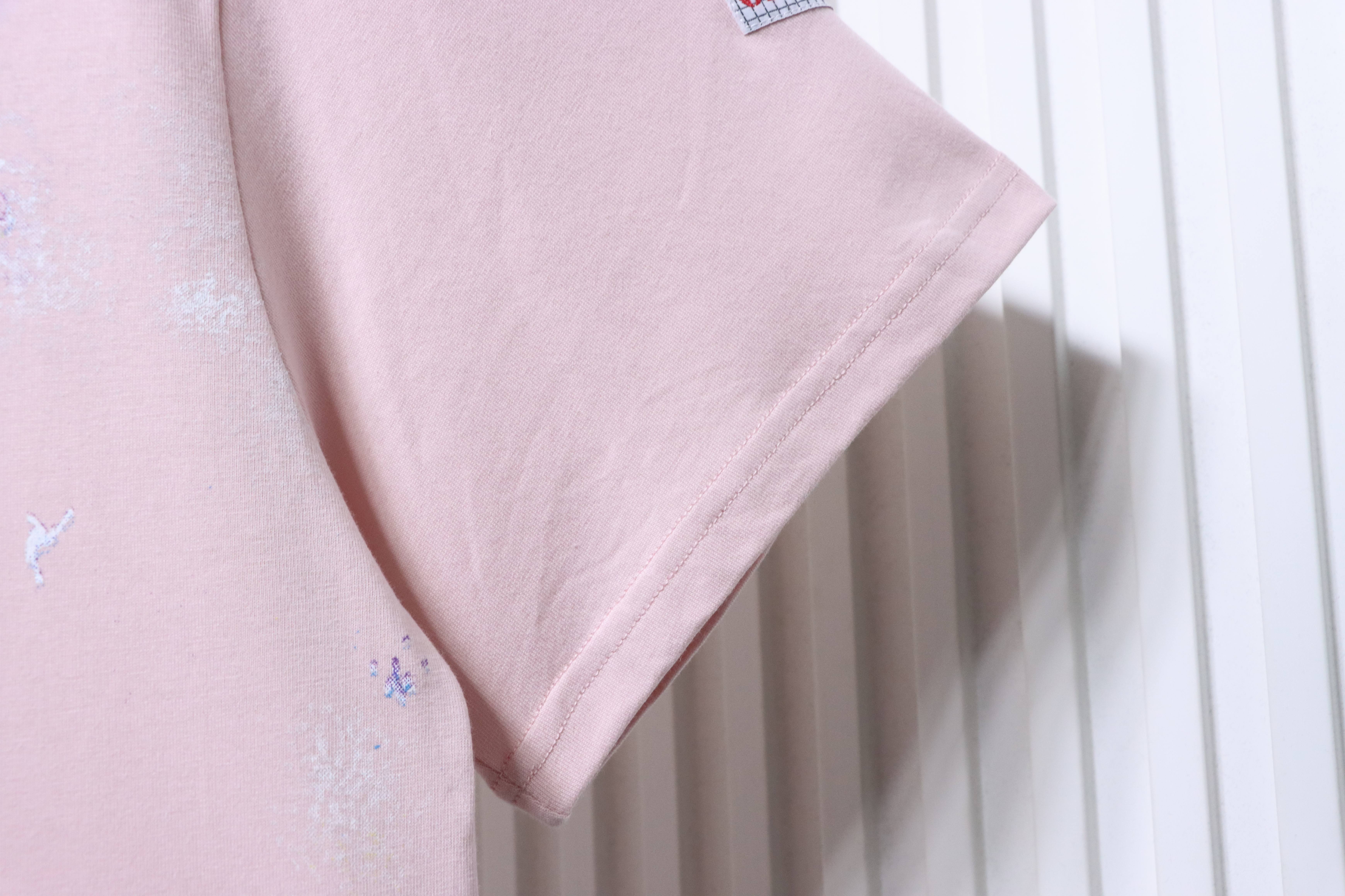 Off-White Starry Firework Ink Splash Arrow T-Shirt White H150