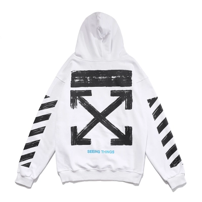 Off-White Terry Fleece Graphic Sweatshirt 811 01
