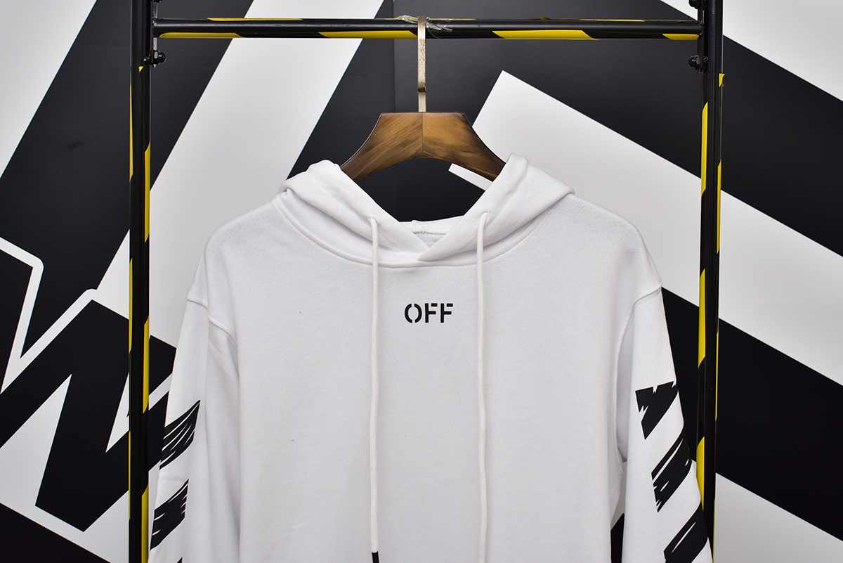 Off-White Terry Fleece Graphic Sweatshirt 811
