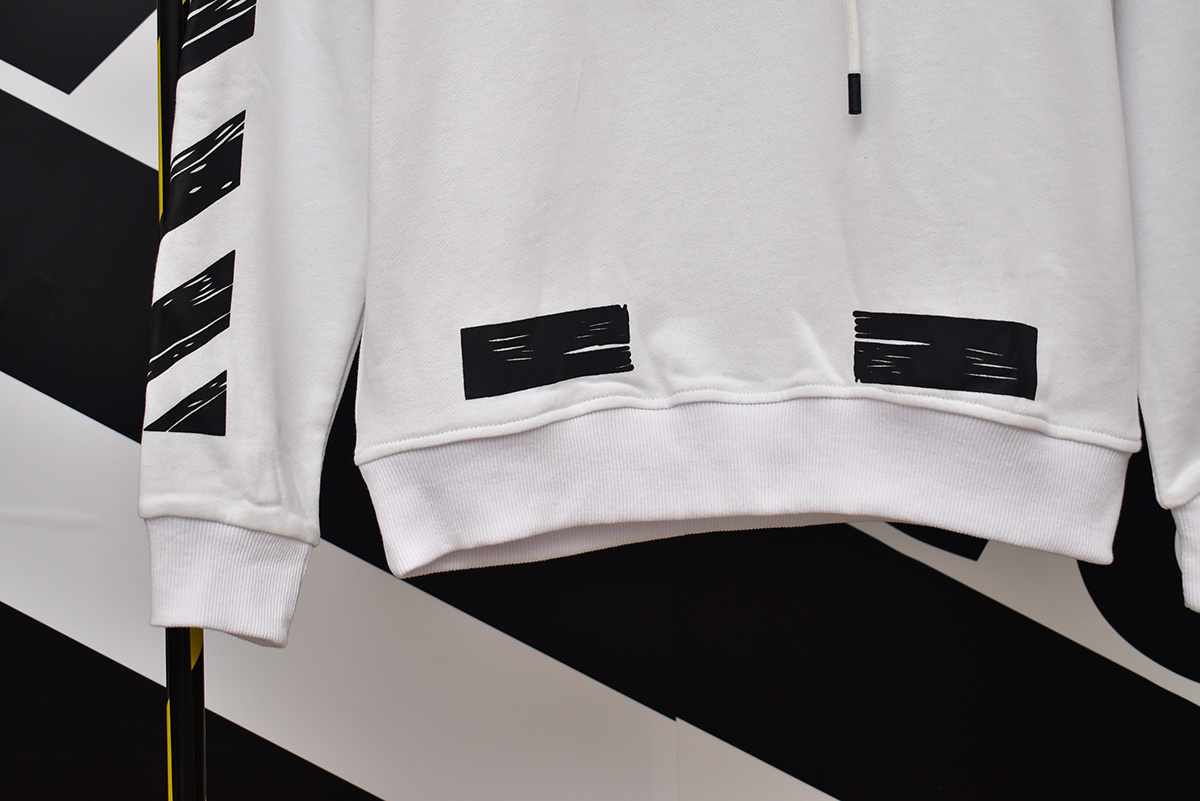 Off-White Terry Fleece Graphic Sweatshirt 811