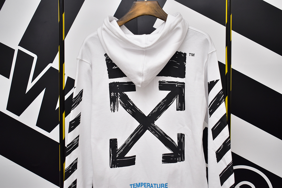 Off-White Terry Fleece Graphic Sweatshirt 811