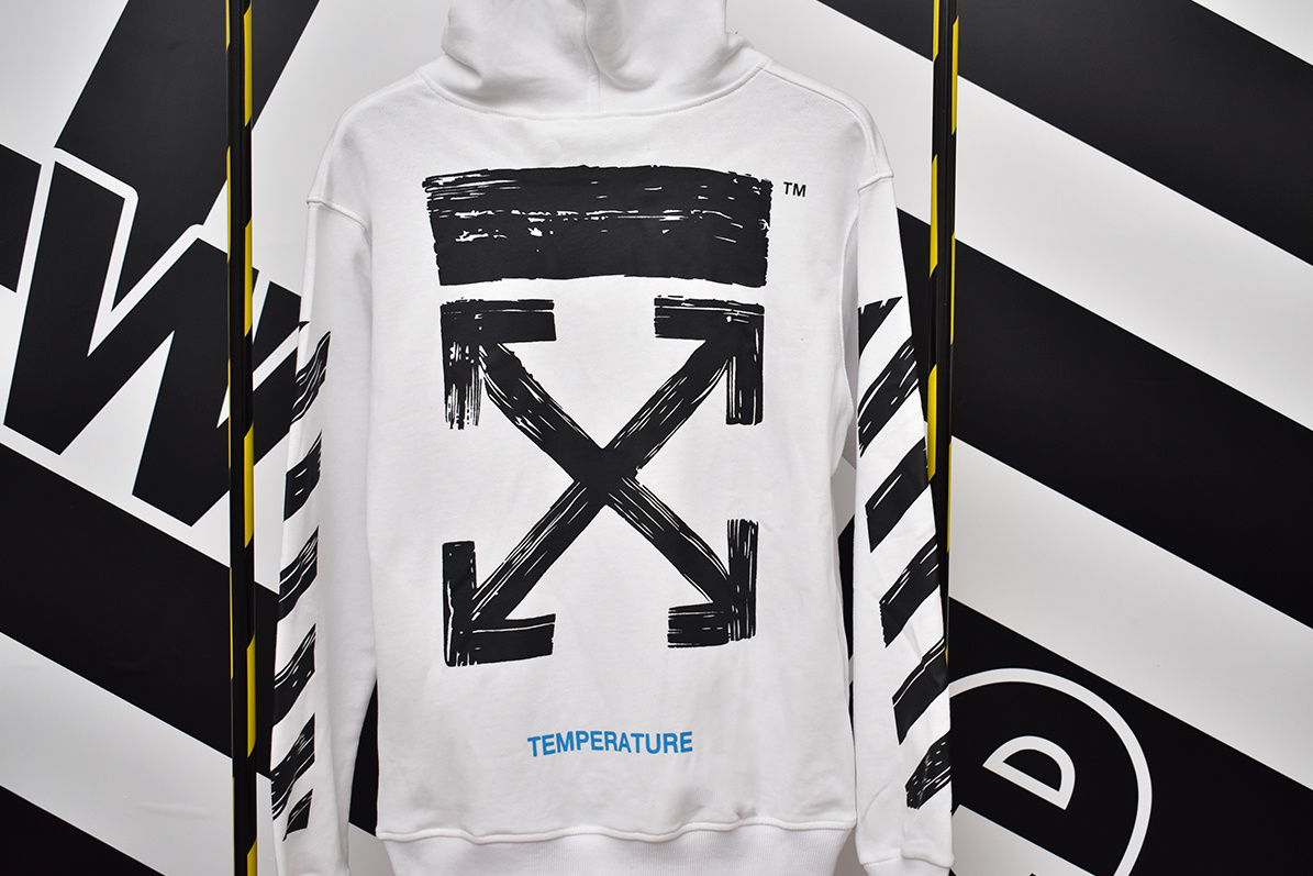 Off-White Terry Fleece Graphic Sweatshirt 811