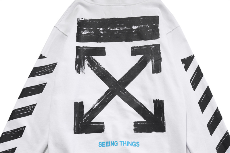 Off-White Terry Fleece Graphic Sweatshirt 811