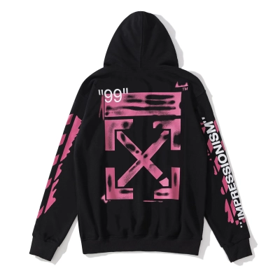 Off-White Terry Fleece Graphic Sweatshirt 812 01