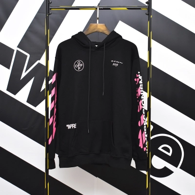 Off-White Terry Fleece Graphic Sweatshirt 812 02