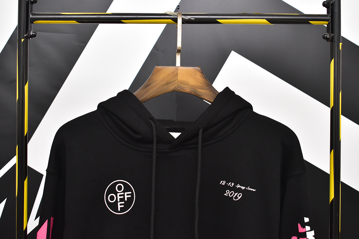 Off-White Terry Fleece Graphic Sweatshirt 812