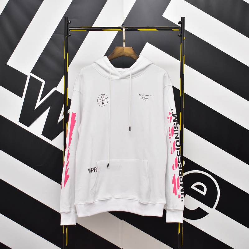 Off-White Terry Fleece Graphic Sweatshirt 812